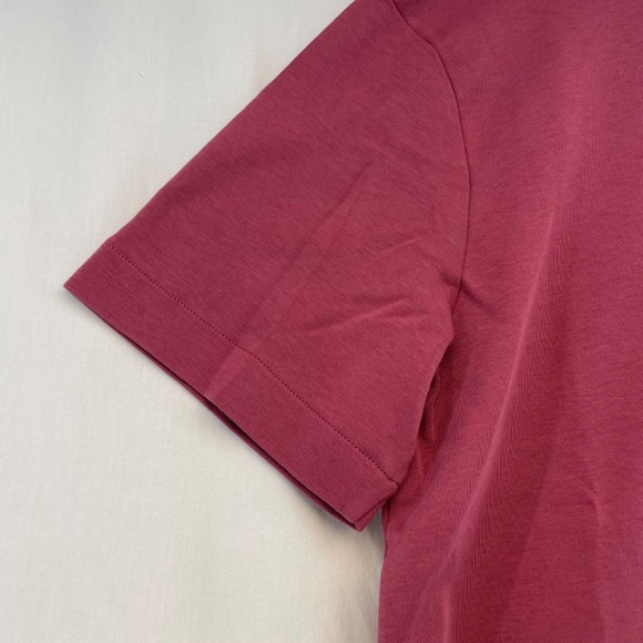Zara T-shirt Light Burgandy Heavyweight Men’s Size Large - Picture 4 of 14